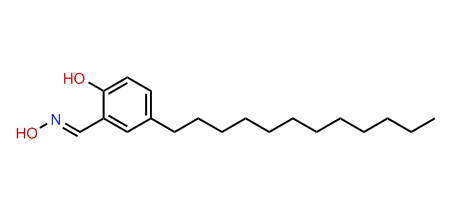 5-Dodecyl-2-hydroxybenzaldehyde oxime